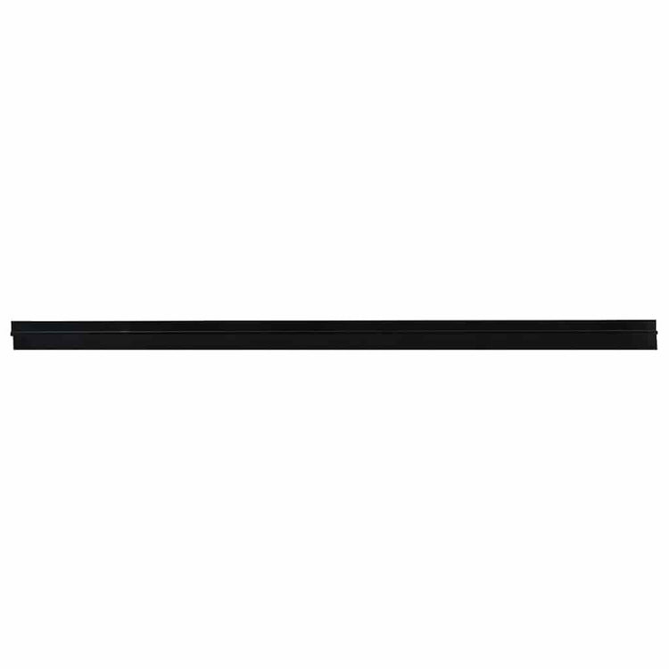 Vidaxx selbstklebende Türbürsten 12 Stück schwarz 100 cm
