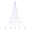 VidaXL LED-Weihnachtsbaum mit Erdspießen mit 168 LED blau 306 cm Metall