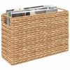 Vidaxl Zeitschriftenkörbe 2 Stück natur 39 x 14 x 25 cm Wasserhyazinthe