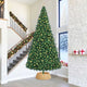 Vidaxx Weihnachtsbaumkragen braun 90 x 90 x 28 cm Wasserhyazinthe