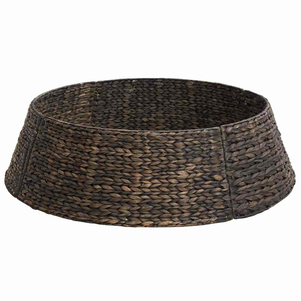Vidaxx Christbaumkragen Schwarz 105 x 105 x 28 cm Wasserhyazinthe