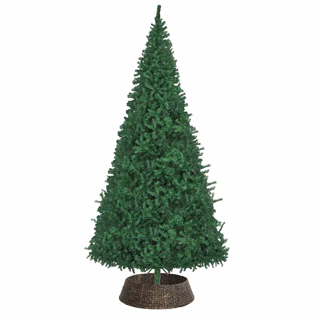 Vidaxx Christbaumkragen Schwarz 105 x 105 x 28 cm Wasserhyazinthe