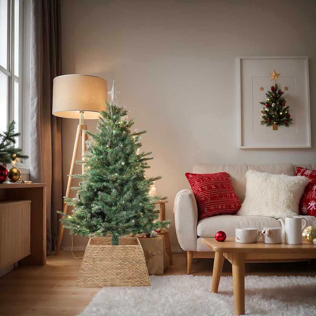 Vidaxx Weihnachtsbaumkragen braun 70 x 70 x 28 cm Wasserhyazinthe