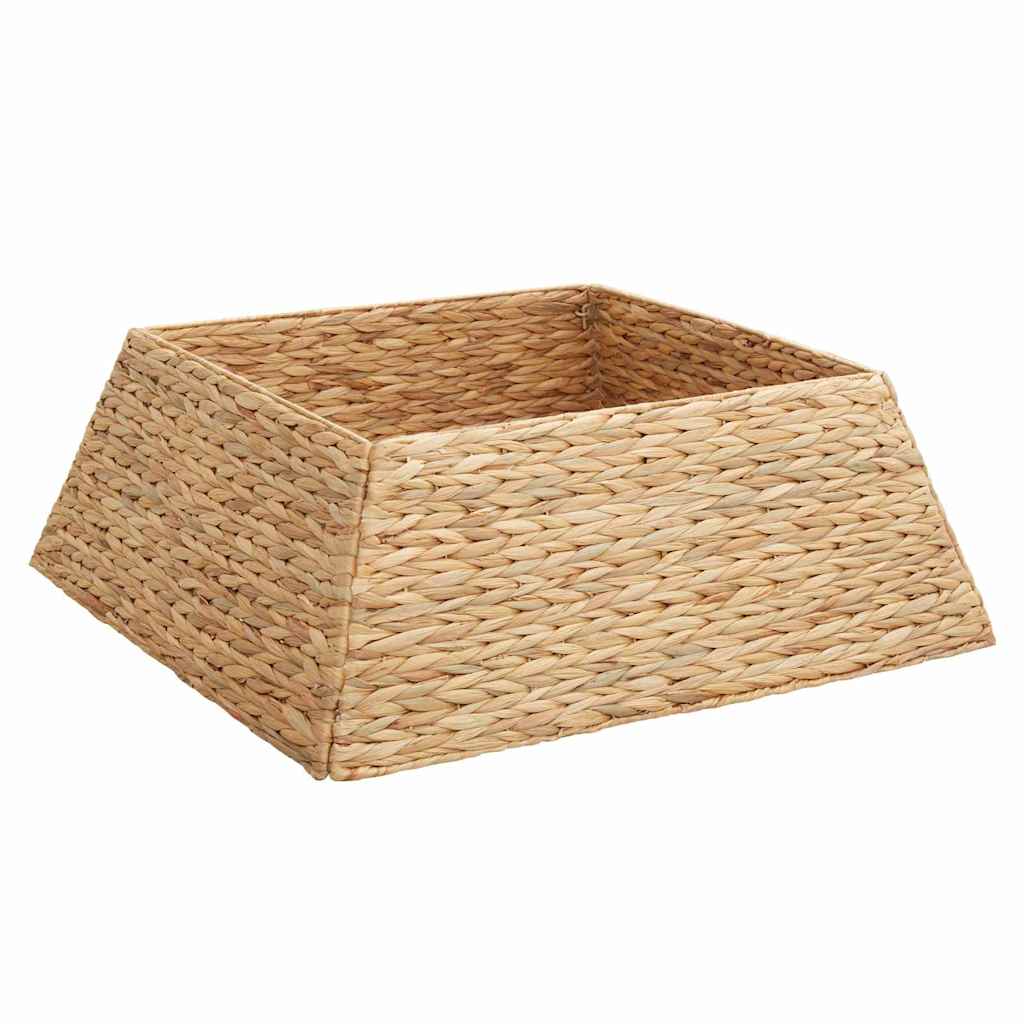 Vidaxx Weihnachtsbaumkragen braun 70 x 70 x 28 cm Wasserhyazinthe