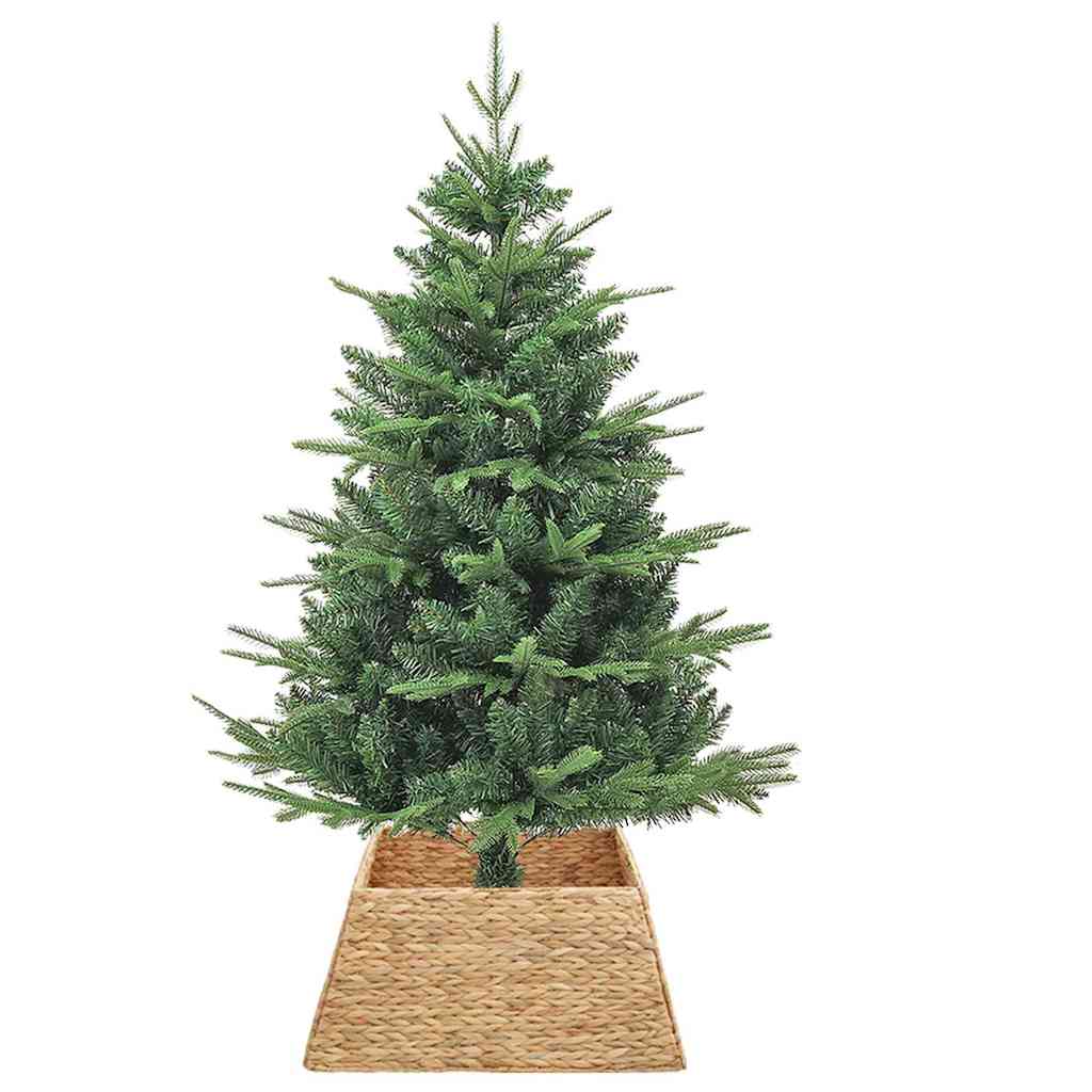 Vidaxx Weihnachtsbaumkragen braun 70 x 70 x 28 cm Wasserhyazinthe