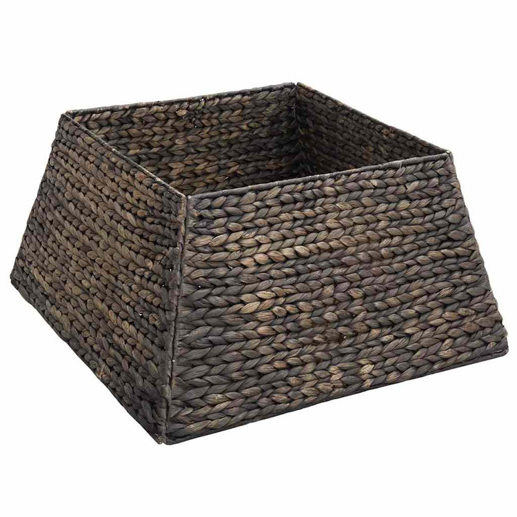 Vidaxx Christbaumkragen Schwarz 50 x 50 x 25 cm Wasserhyazinthe