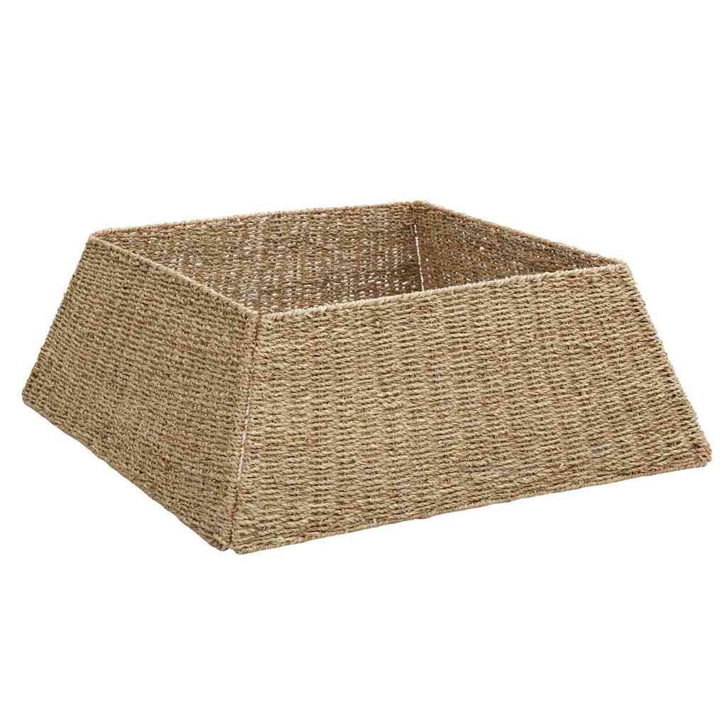 Vidaxx Weihnachtsbaumkragen braun 70 x 70 x 28 cm Seegras