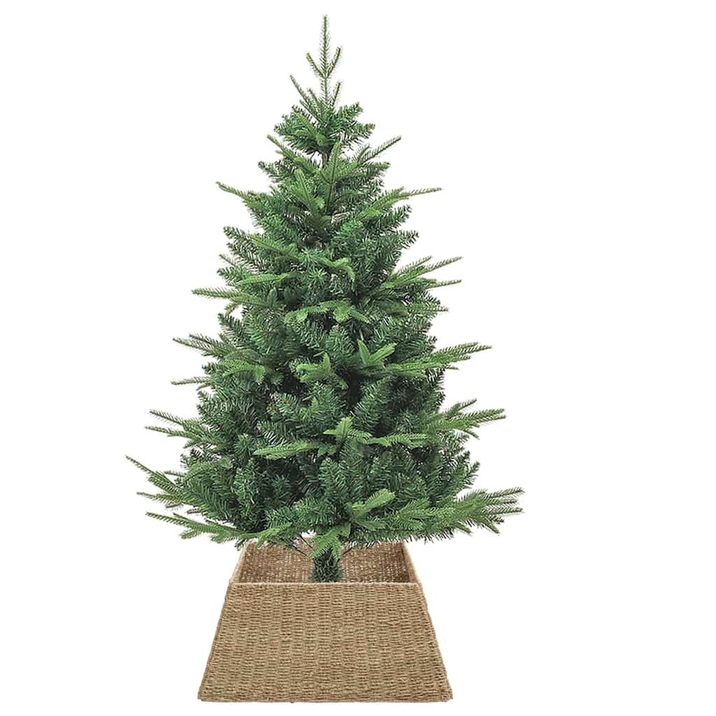 Vidaxx Weihnachtsbaumkragen braun 70 x 70 x 28 cm Seegras