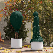 Vidaxx Frostschutz Pflanzenvlies Grün 20 x 1,6 m Vliesstoff - afbeelding 1
