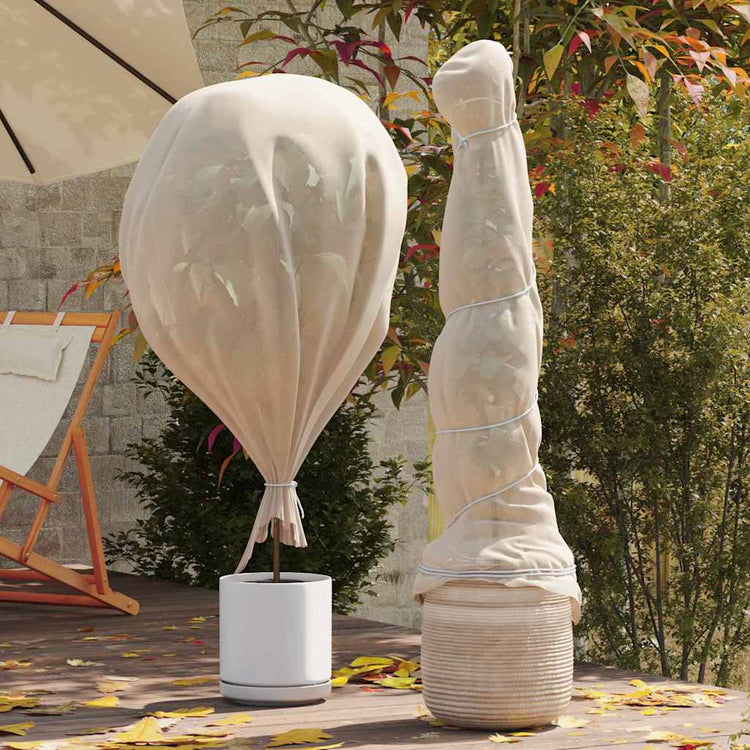 Vidaxx Frostschutz Pflanzenvlies Beige 20 x 3,2 m Vliesstoff