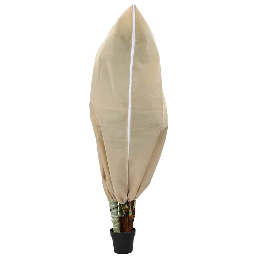 Vidaxx Frostschutz-Pflanzenvlieshüllen 5 Stück beige 1,55 x 1 m