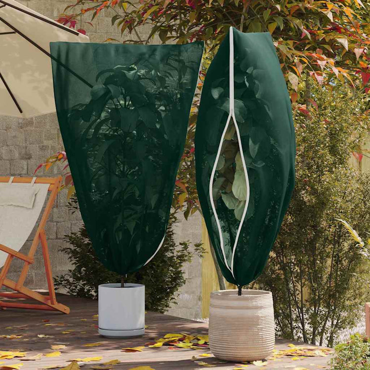 Vidaxx Frostschutz-Pflanzenvlieshüllen 5 Stück grün 1,8 x 1,2 m