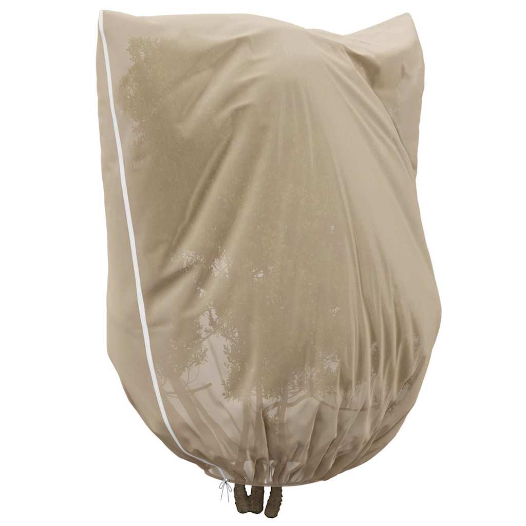 Vidaxx Frostschutz-Pflanzenvliesabdeckungen Beige 2,4 x 2 m