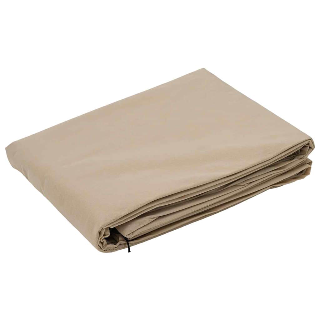 Vidaxx Frostschutz-Pflanzenvliesabdeckungen Beige 3,5 x 2,5 m