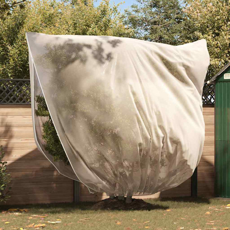 Vidaxx Frostschutz-Pflanzenvliesabdeckungen 3 Stück beige 2,5 x 3,14 m