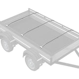 Vidaxx Planenbefestigung für Anhänger 3 Stück Silber 100-145 cm - afbeelding 3