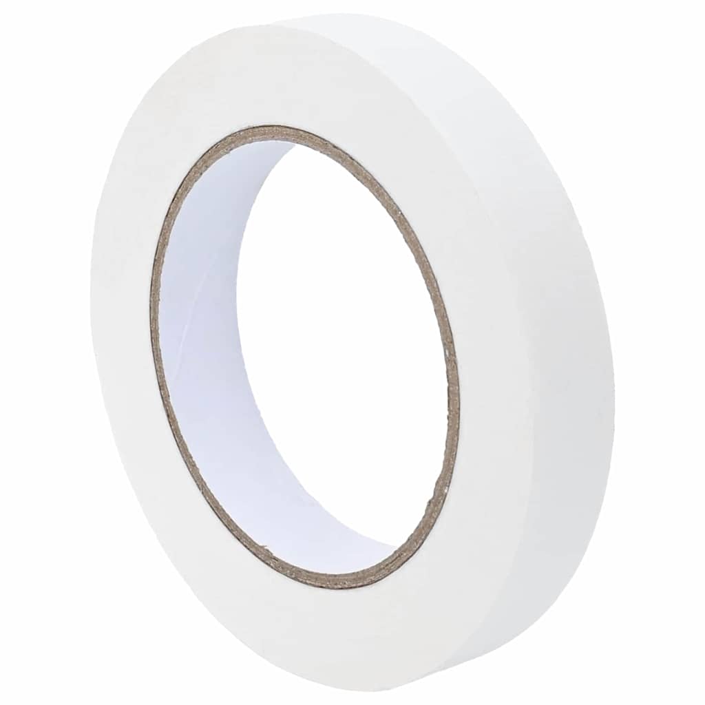 VidaXL Farbabdeckbänder 50 Stück weiß 19 mm x 50 m Papier