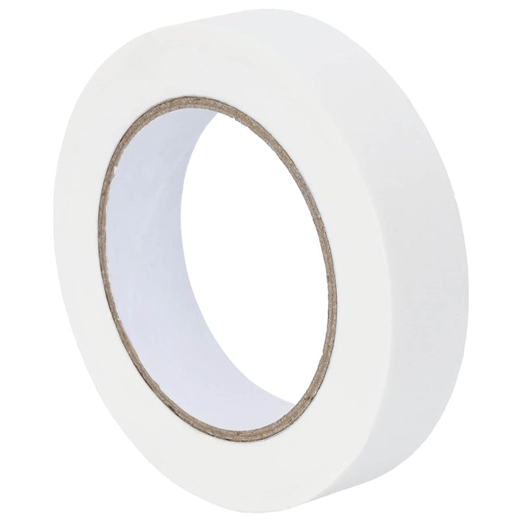 VidaXL Farbabdeckbänder 50 Stück weiß 25 mm x 50 m Papier