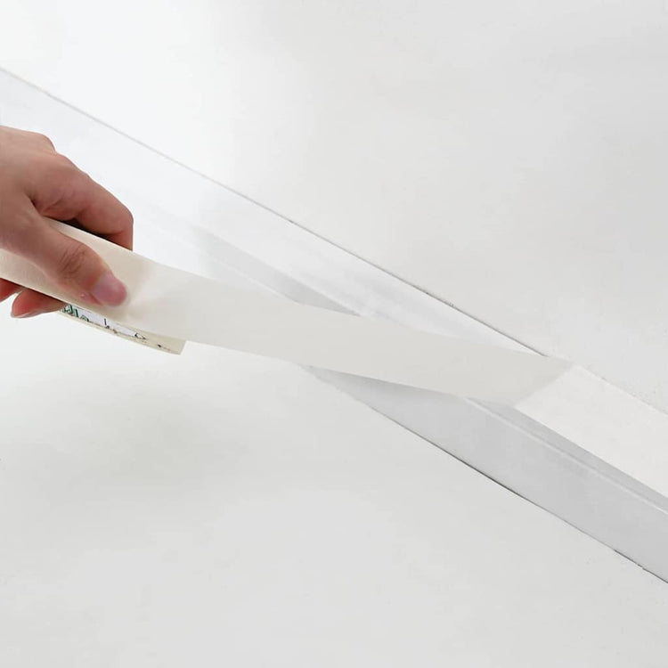 VidaXL Farbabdeckbänder 12 Stück weiß 30 mm x 50 m Papier