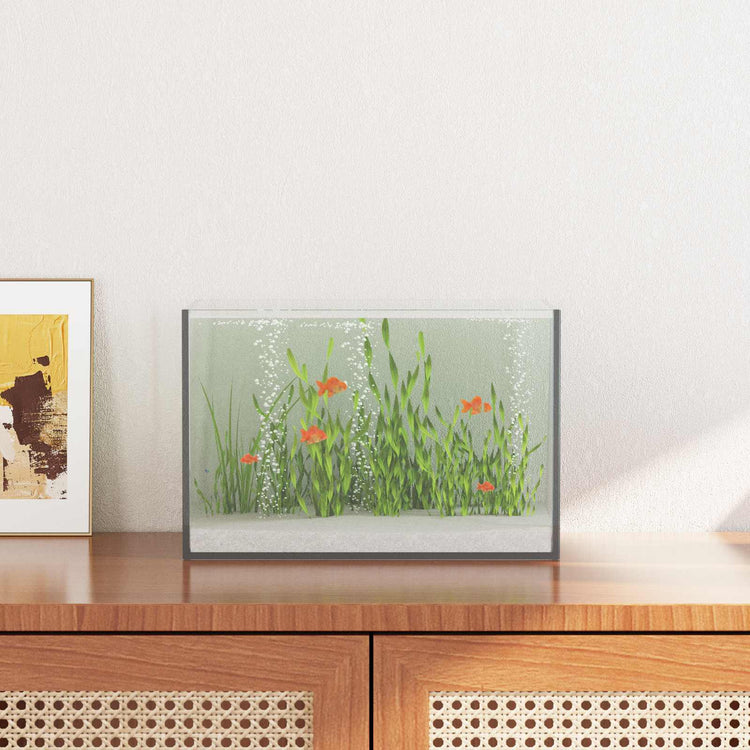 Vidaxx Aquarium mit Aufbewahrung aus transparentem 30 x 20 x 20 cm Glas