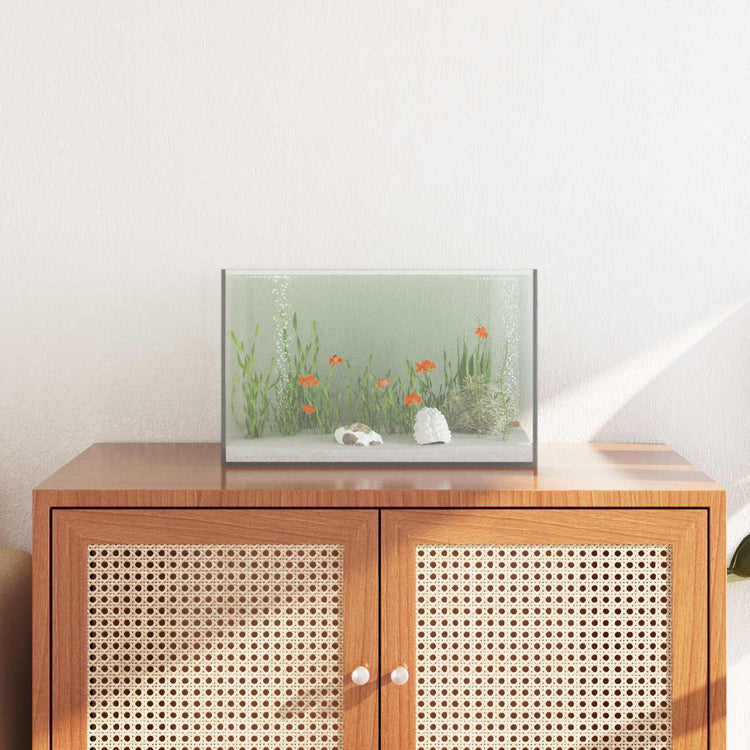 Vidaxx Aquarium mit Aufbewahrung aus transparentem 40 x 25 x 25 cm Glas