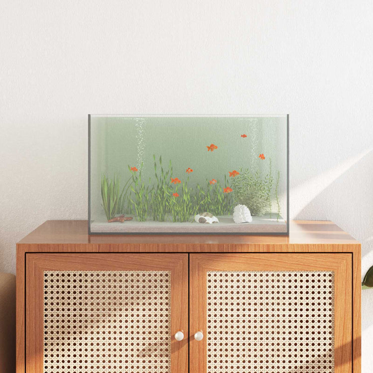 Vidaxx Aquarium mit Stauraum aus transparentem 50 x 30 x 30 cm Glas
