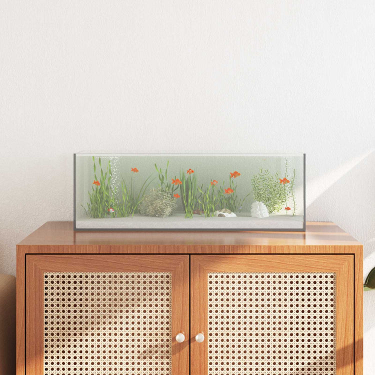 Vidaxx Aquarium mit Stauraum aus transparentem 60 x 20 x 20 cm Glas