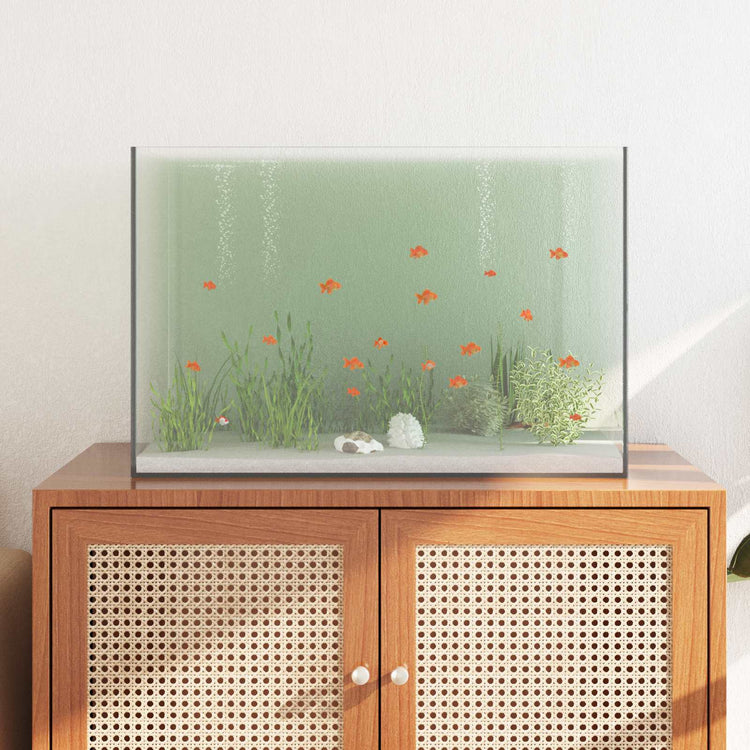 Vidaxx Aquarium mit Stauraum aus transparentem 60 x 35 x 40 cm Glas