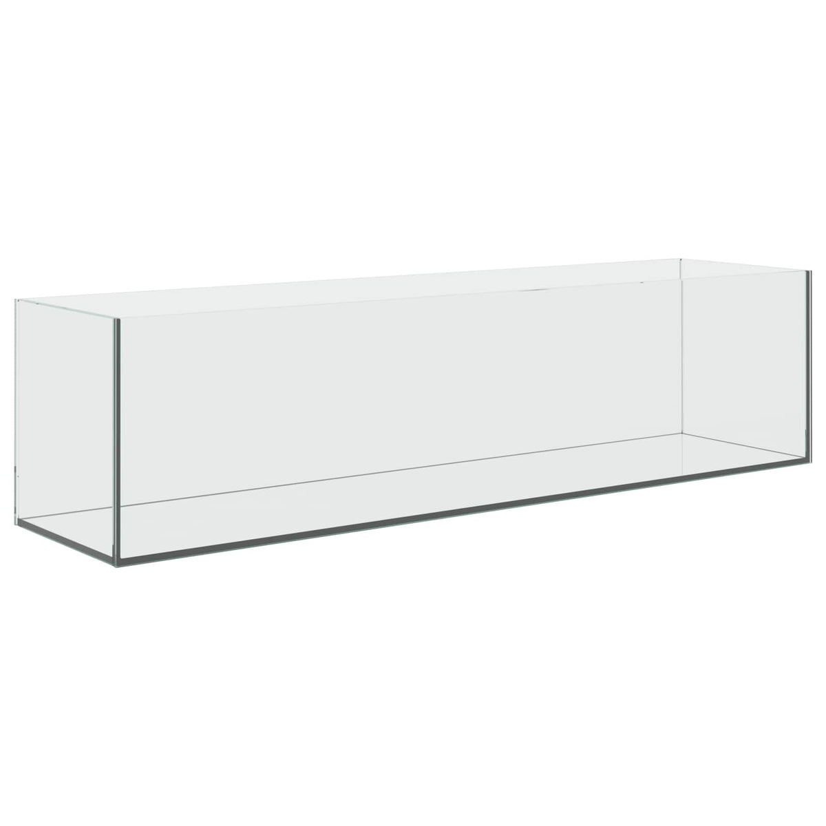 Vidaxx Aquarium mit Aufbewahrung aus transparentem 80 x 20 x 20 cm Glas