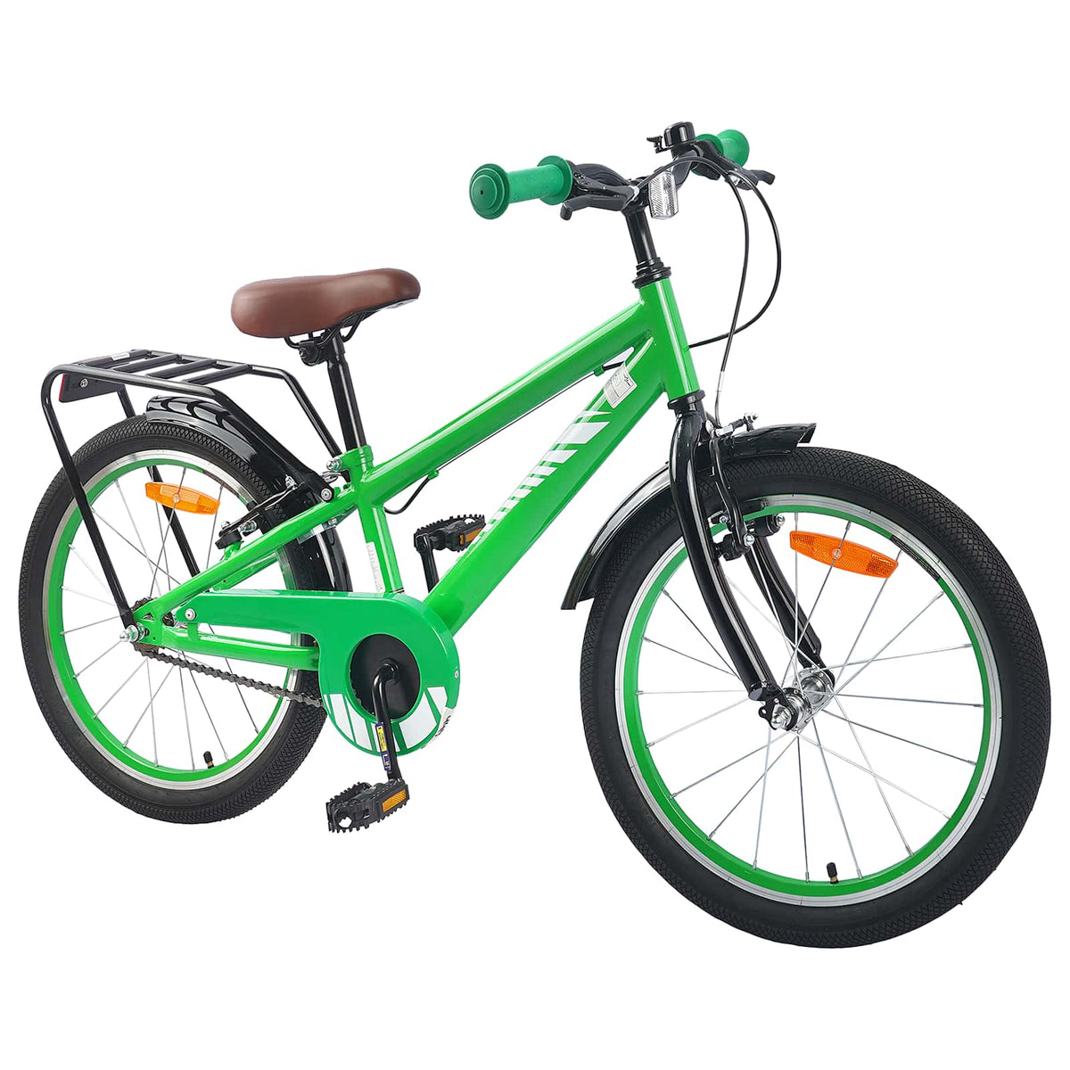 VidaXL Kinderfahrrad 20 Zoll für 6-11 Jahre grün