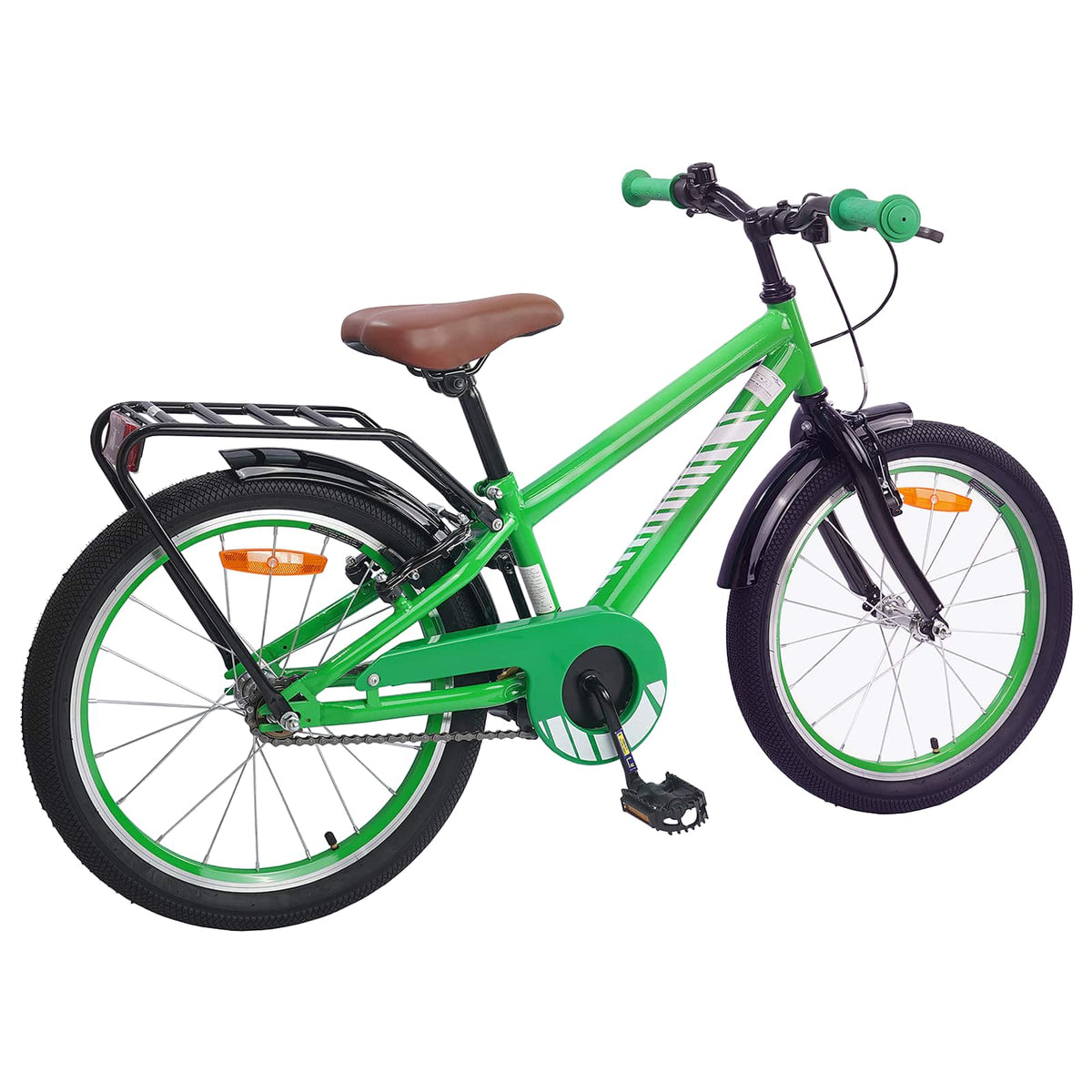 VidaXL Kinderfahrrad 20 Zoll für 6-11 Jahre grün