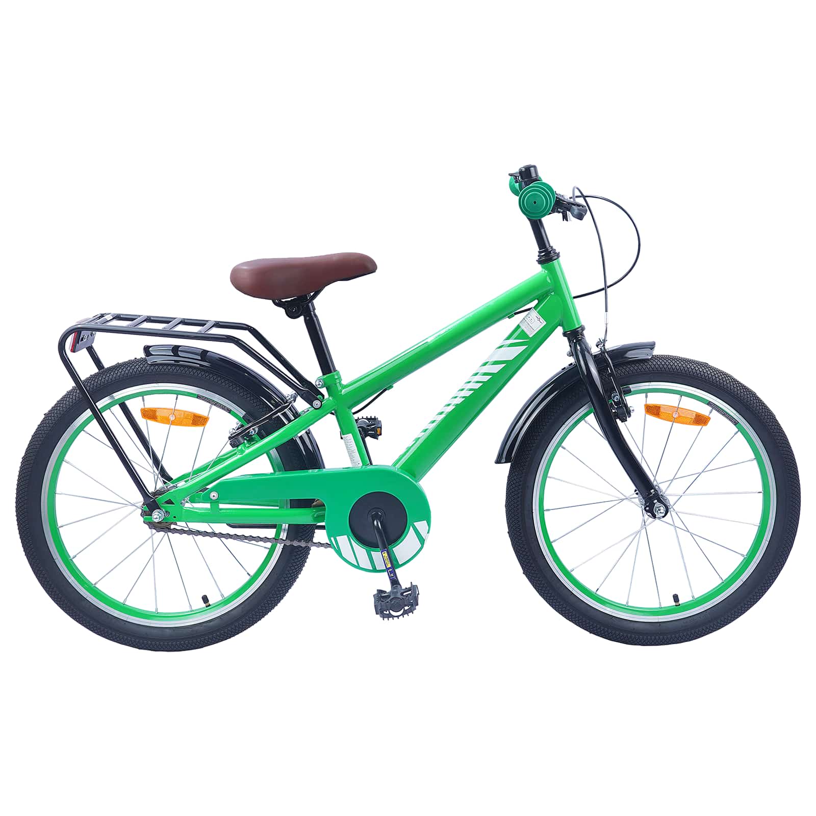 VidaXL Kinderfahrrad 20 Zoll für 6-11 Jahre grün