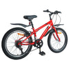 VidaXL Kinderfahrrad 24 Zoll 6-Gang für 8-12 Jahre rot