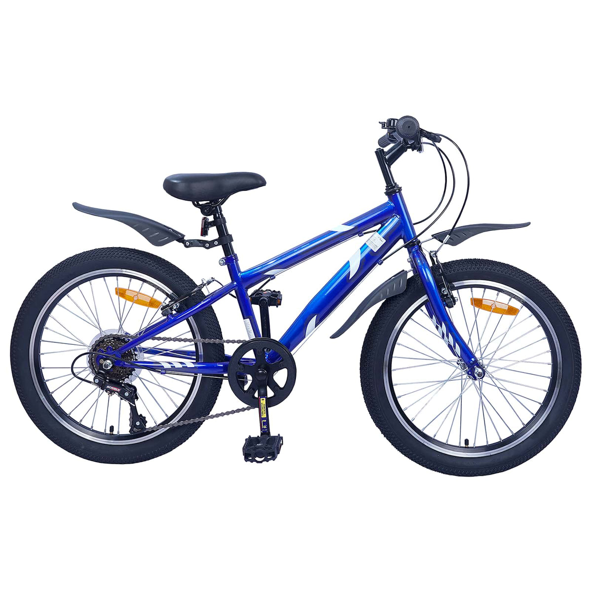 VidaXL Kinderfahrrad 20 Zoll 6-Gang für 6-11 Jahre dunkelblau
