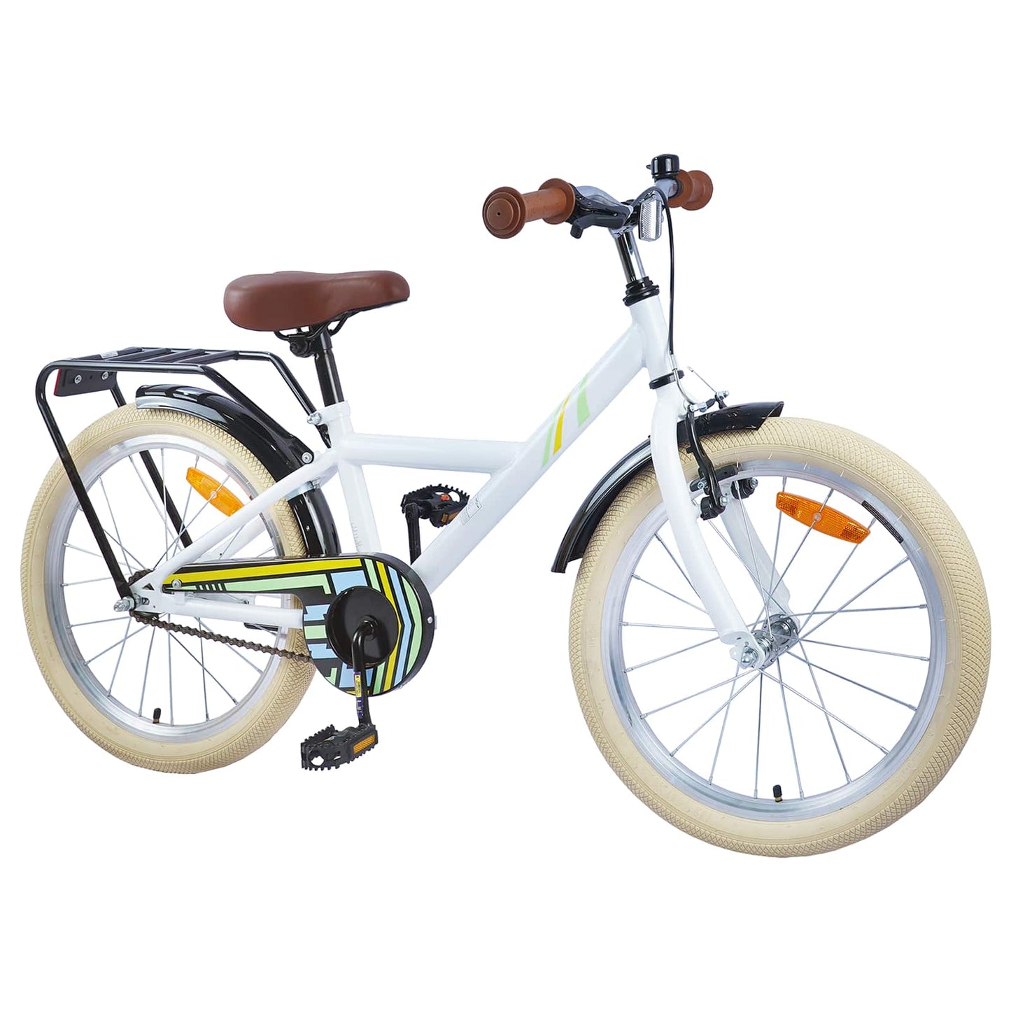 VidaXL Kinderfahrrad 20 Zoll für 6-11 Jahre weiß