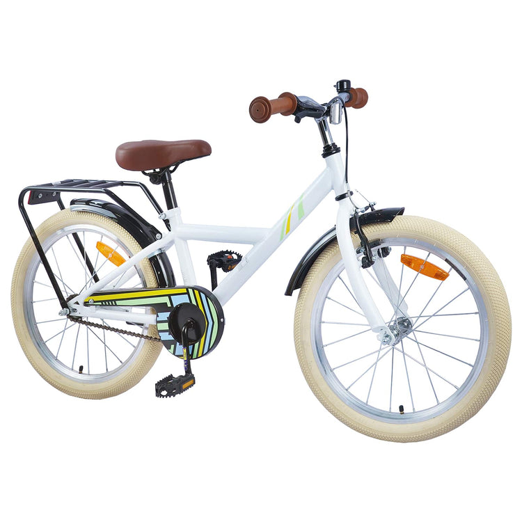 VidaXL Kinderfahrrad 20 Zoll für 6-11 Jahre weiß