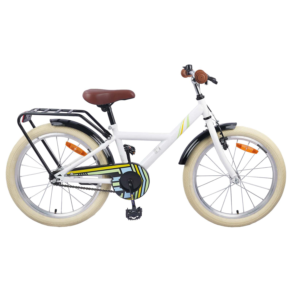 VidaXL Kinderfahrrad 20 Zoll für 6-11 Jahre weiß