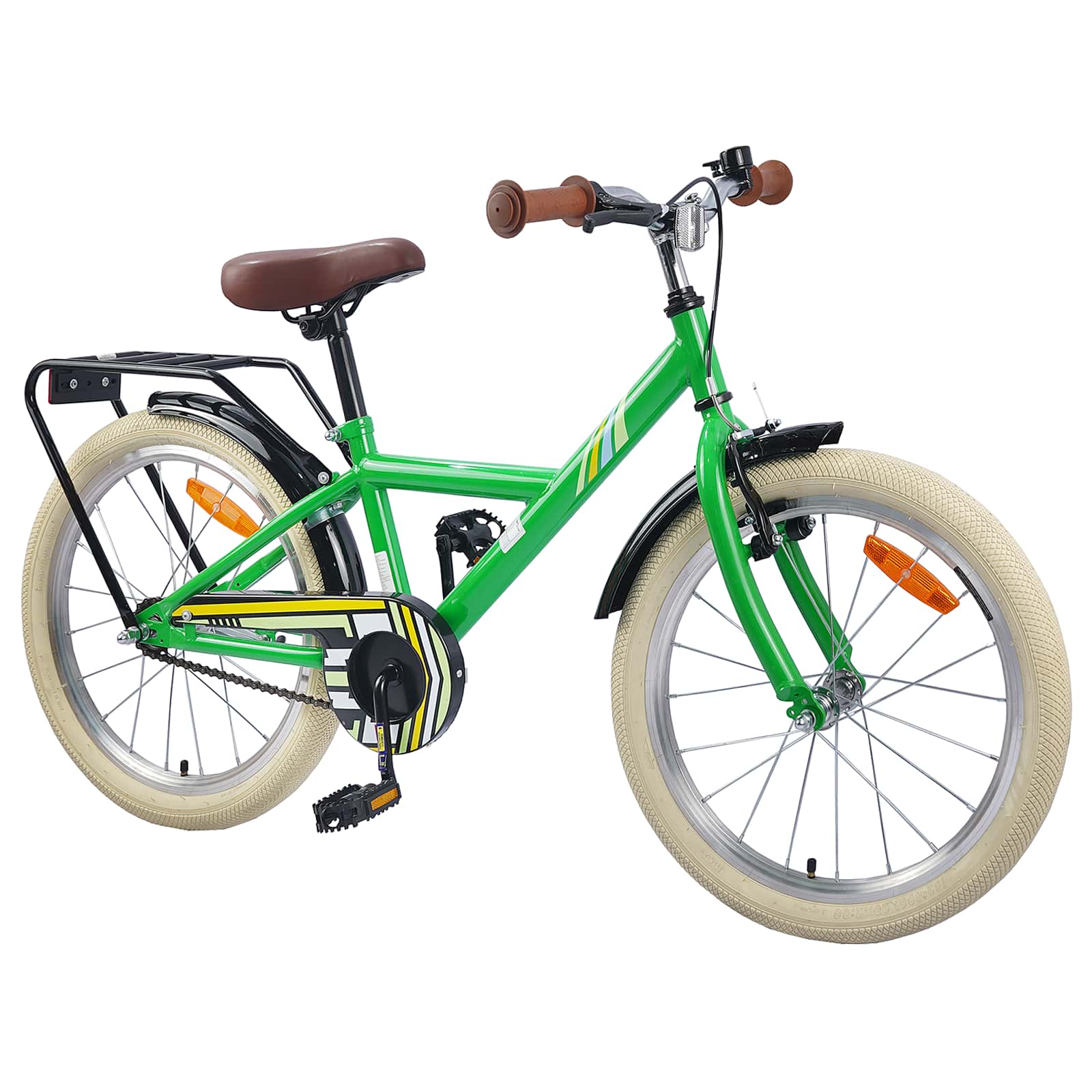 VidaXL Kinderfahrrad 20 Zoll für 6-11 Jahre grün