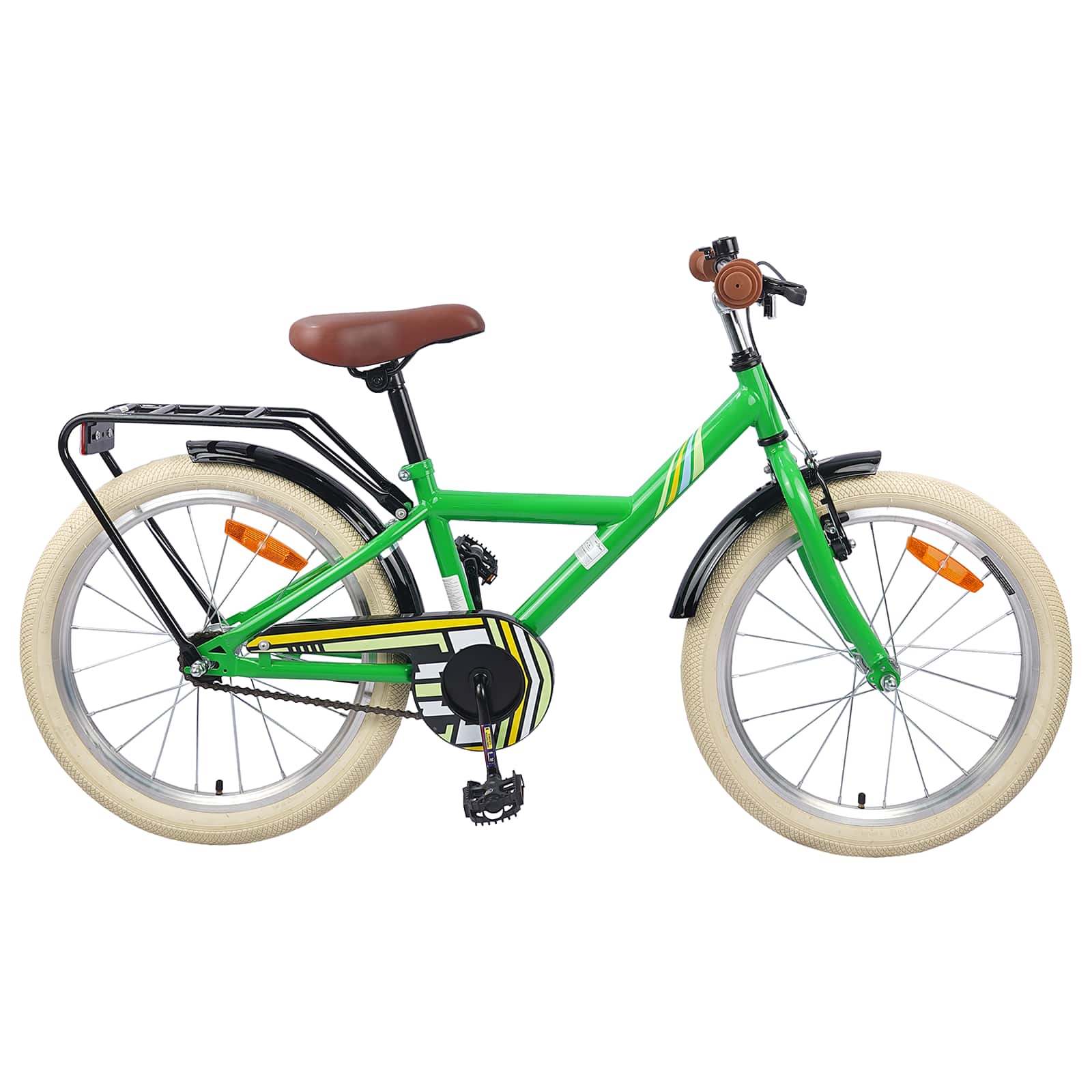 VidaXL Kinderfahrrad 20 Zoll für 6-11 Jahre grün
