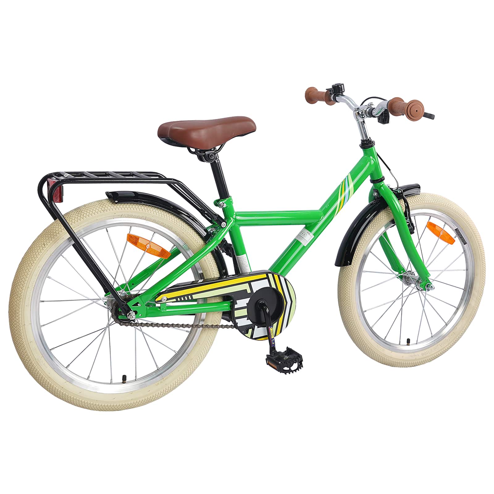 VidaXL Kinderfahrrad 24 Zoll für 8-12 Jahre grün