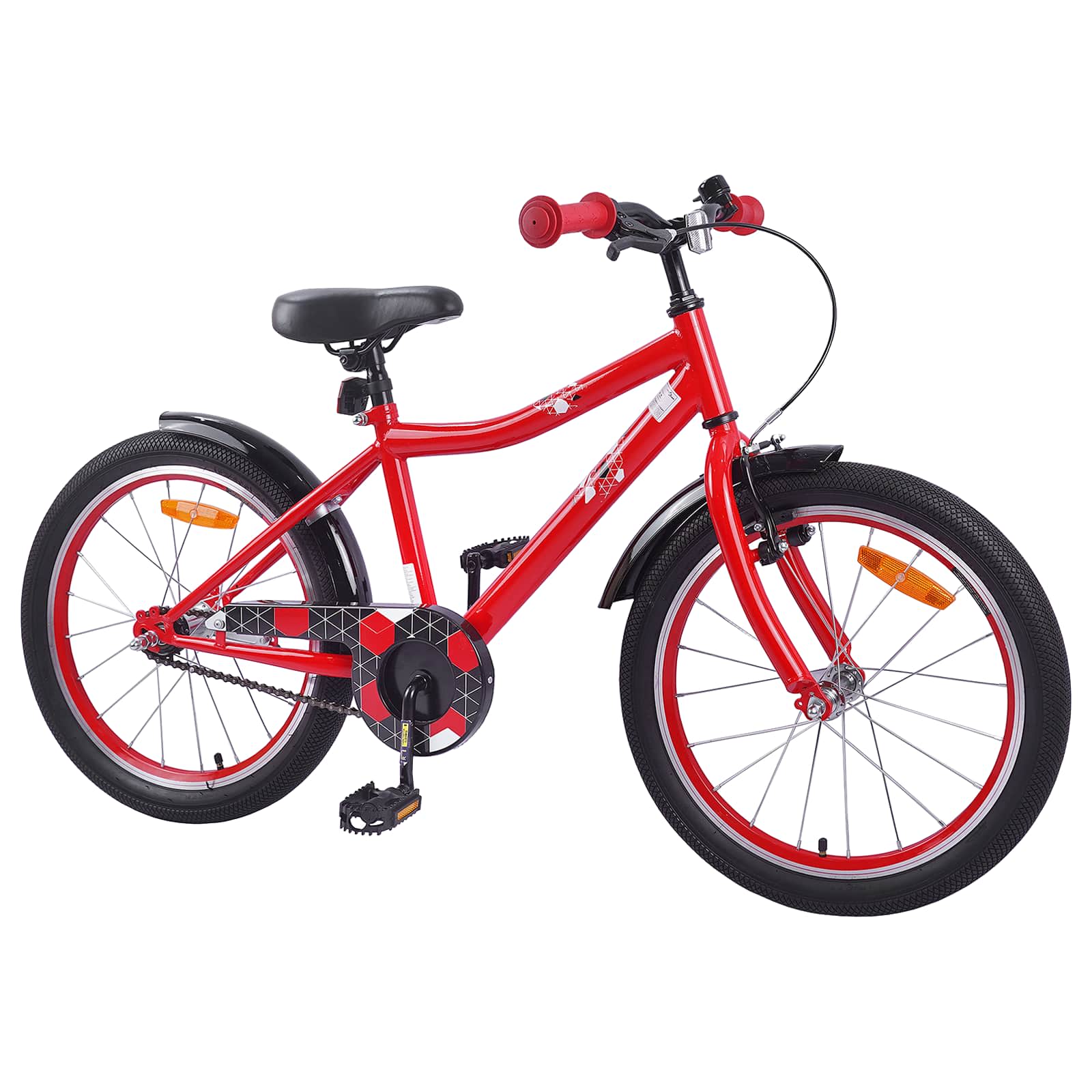 VidaXL Kinderfahrrad 20 Zoll für 6-11 Jahre rot