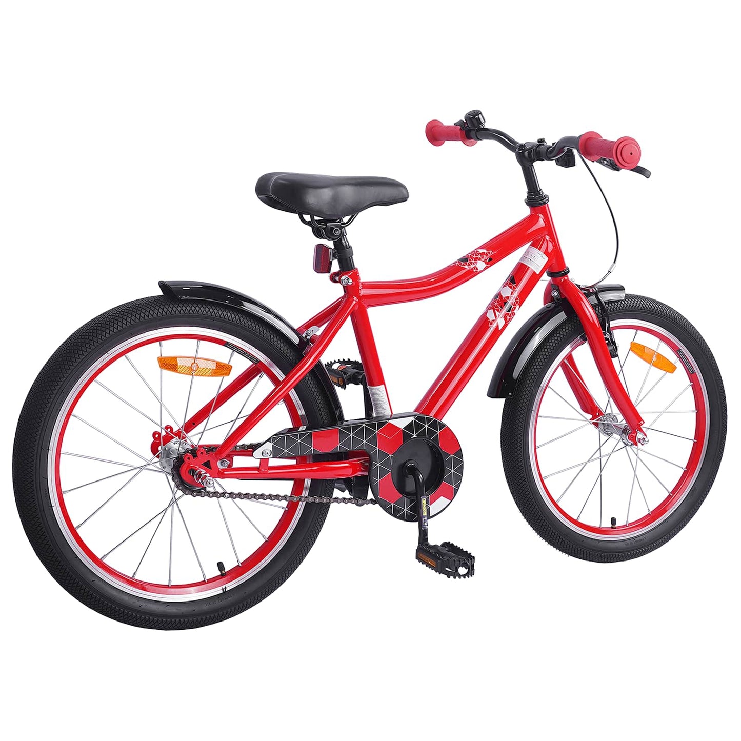 VidaXL Kinderfahrrad 20 Zoll für 6-11 Jahre rot