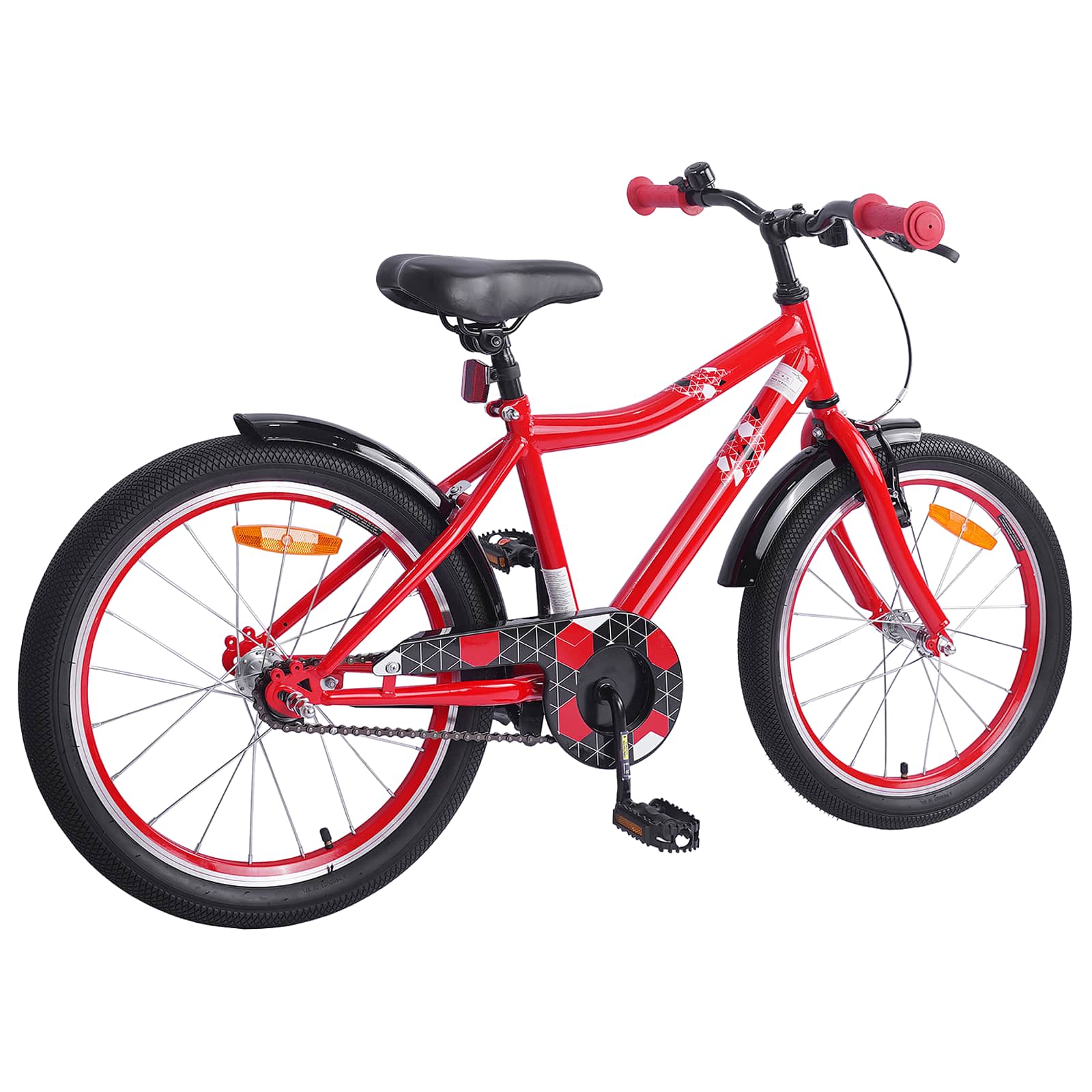 VidaXL Kinderfahrrad 20 Zoll für 6-11 Jahre rot