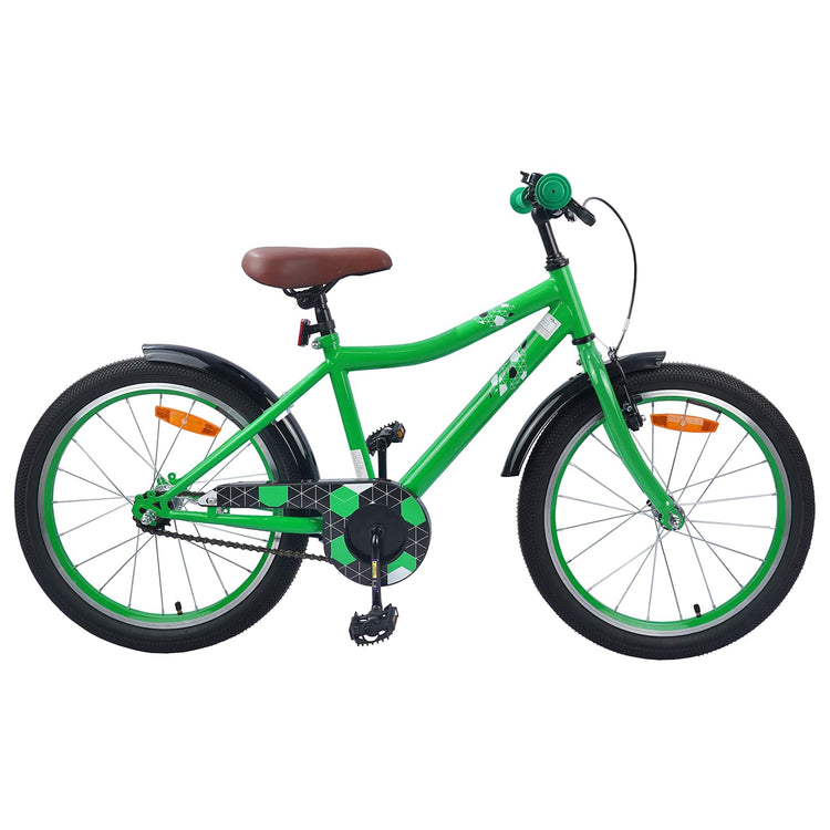 VidaXL Kinderfahrrad 20 Zoll für 6-11 Jahre grün