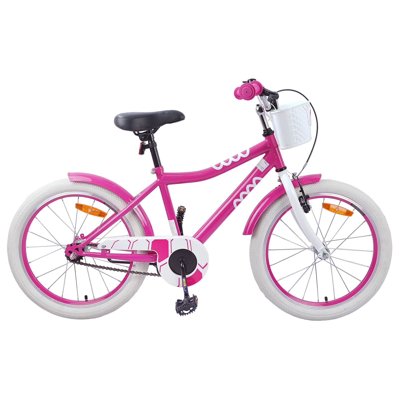 VidaXL Kinderfahrrad 20 Zoll für 6-11 Jahre alt rosa