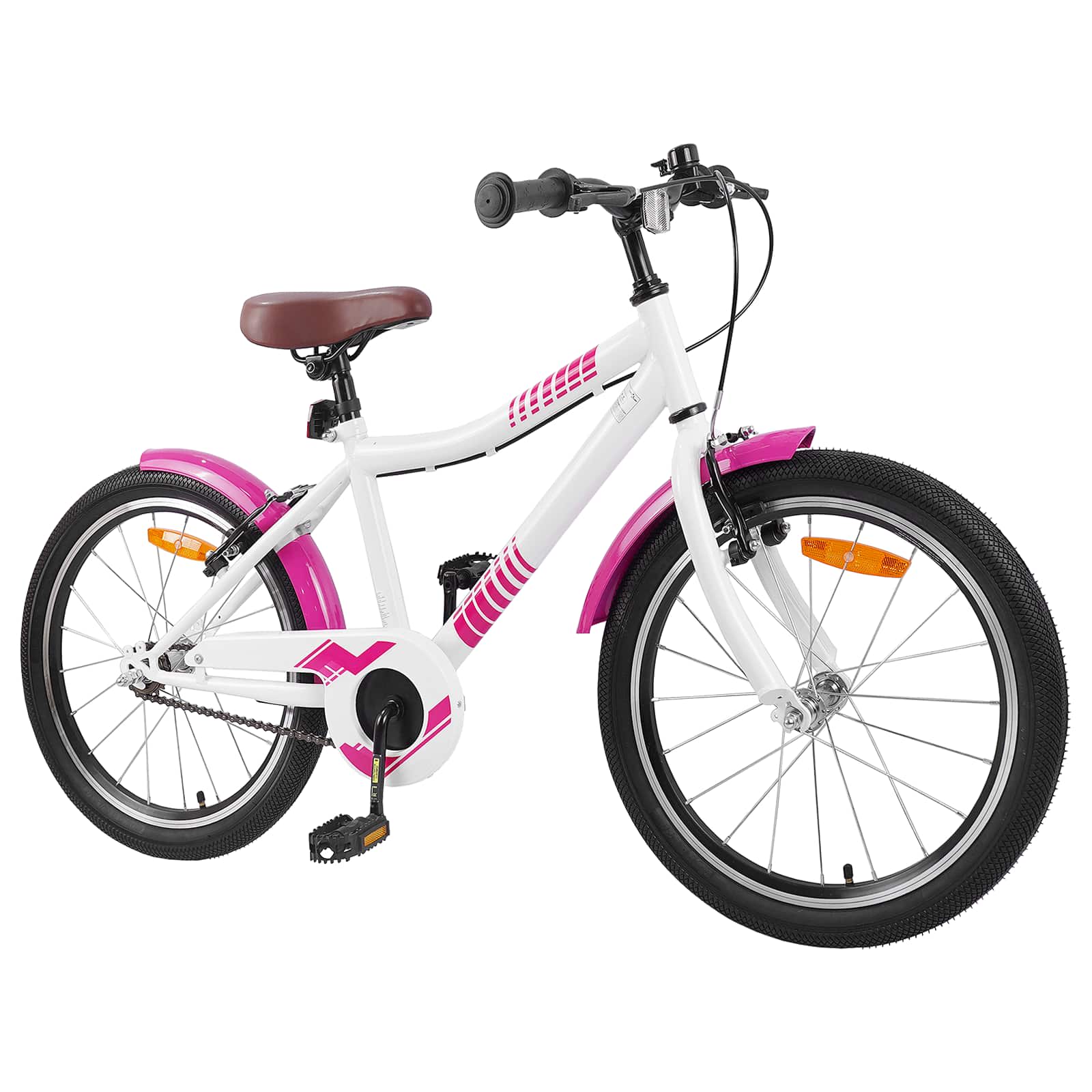 VidaXL Kinderfahrrad 24 Zoll für 8-12 Jahre alt rosa