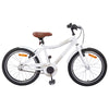 VidaXL Kinderfahrrad 20 Zoll für 6-11 Jahre weiß