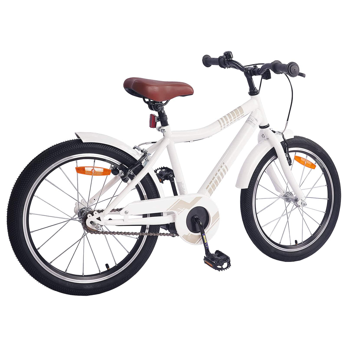 VidaXL Kinderfahrrad 24 Zoll für 8-12 Jahre weiß