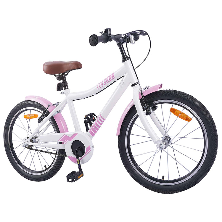 VidaXL Kinderfahrrad 24 Zoll für 8-12 Jahre hellrosa
