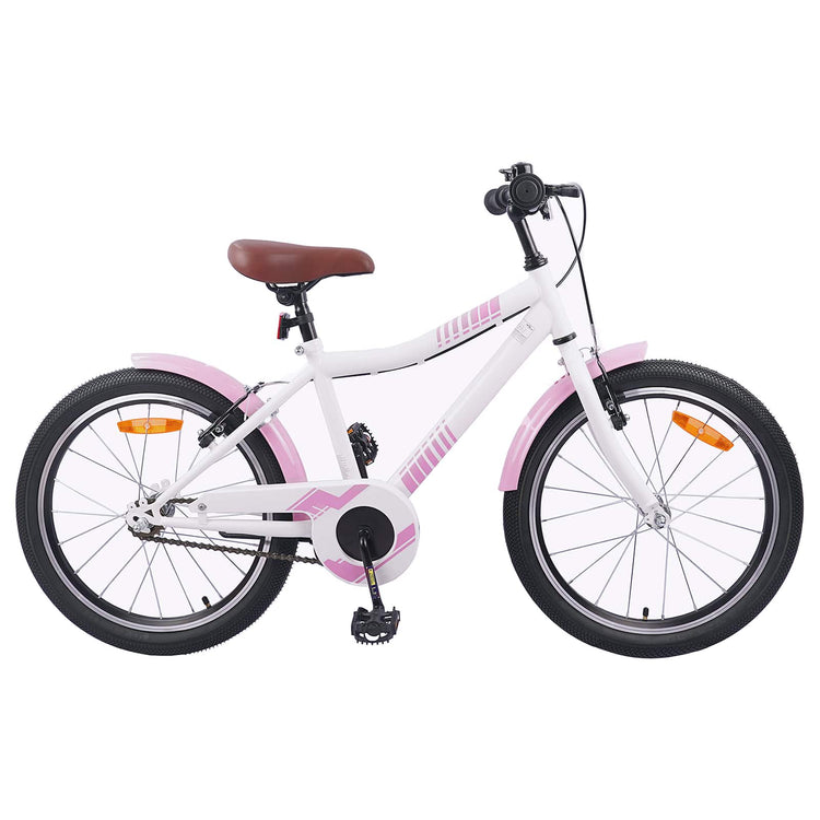VidaXL Kinderfahrrad 24 Zoll für 8-12 Jahre hellrosa